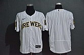 Brewers Blank White Nike 2020 Flexbase Jersey,baseball caps,new era cap wholesale,wholesale hats